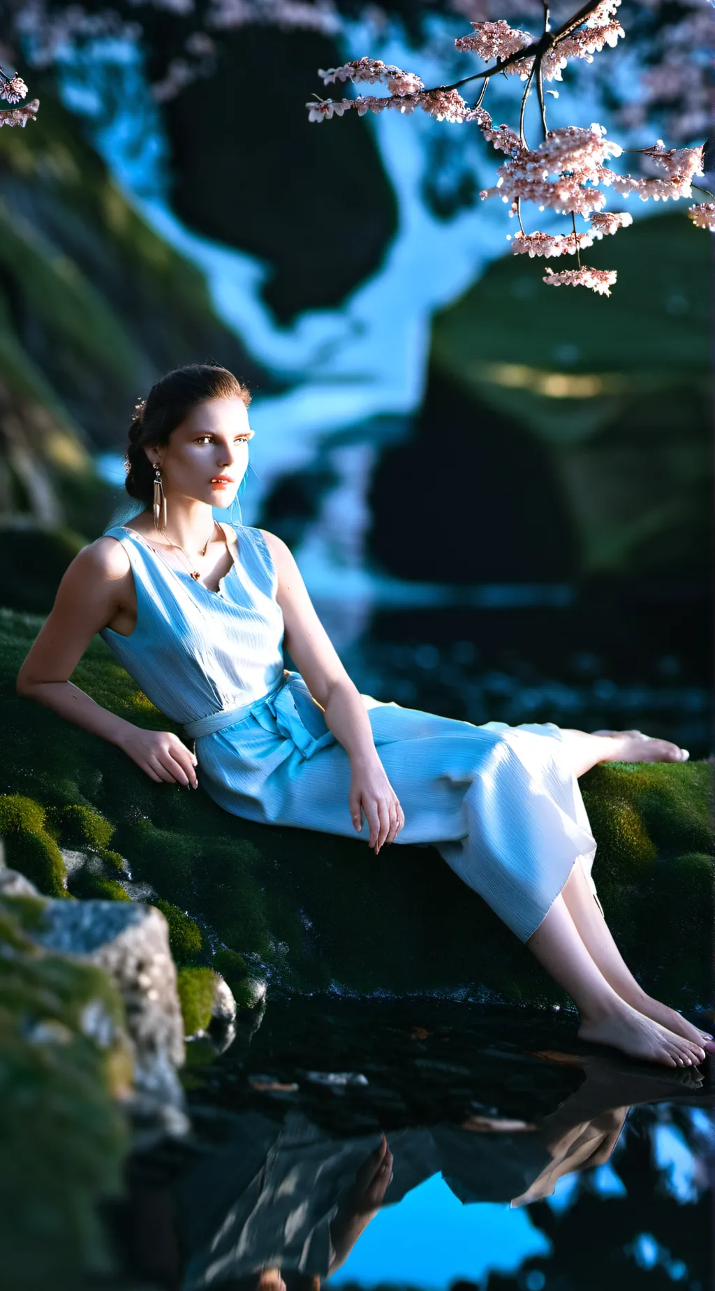 ai character: la que se cree cr7 background