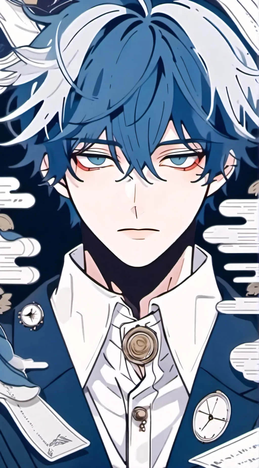 ai character: Amber Akito background