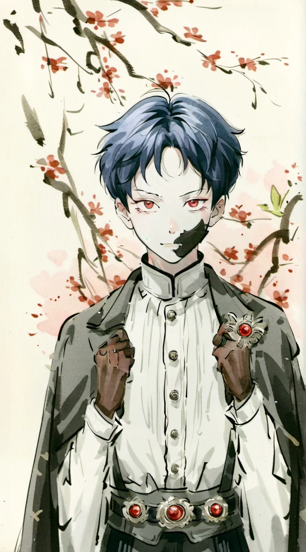 ai character: Shigaraki  background