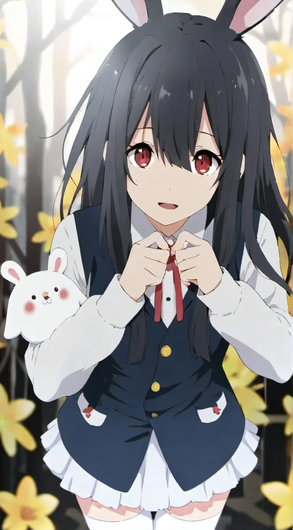 ai character: dustbunny×hotwing background