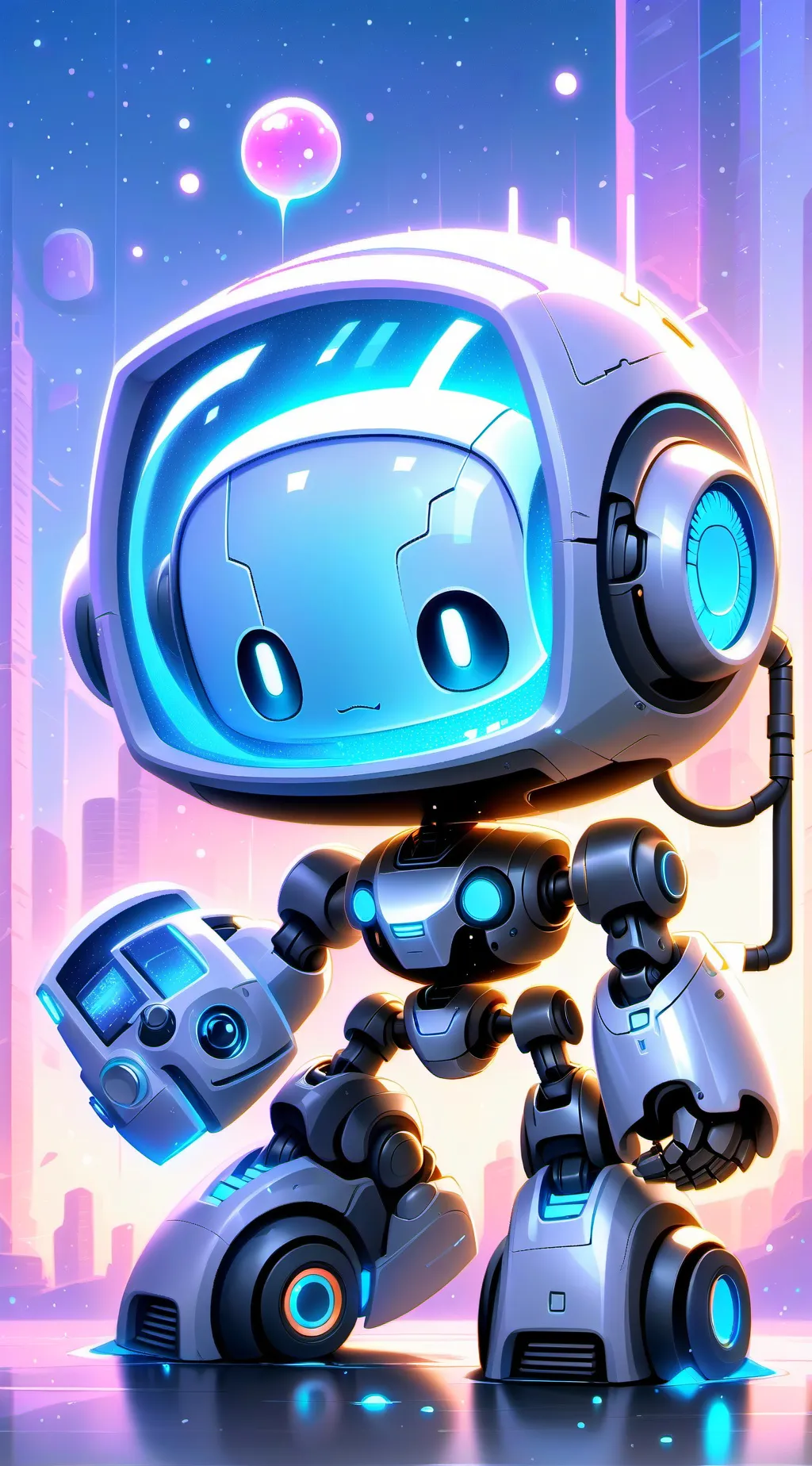 ai character: Dumbbot background