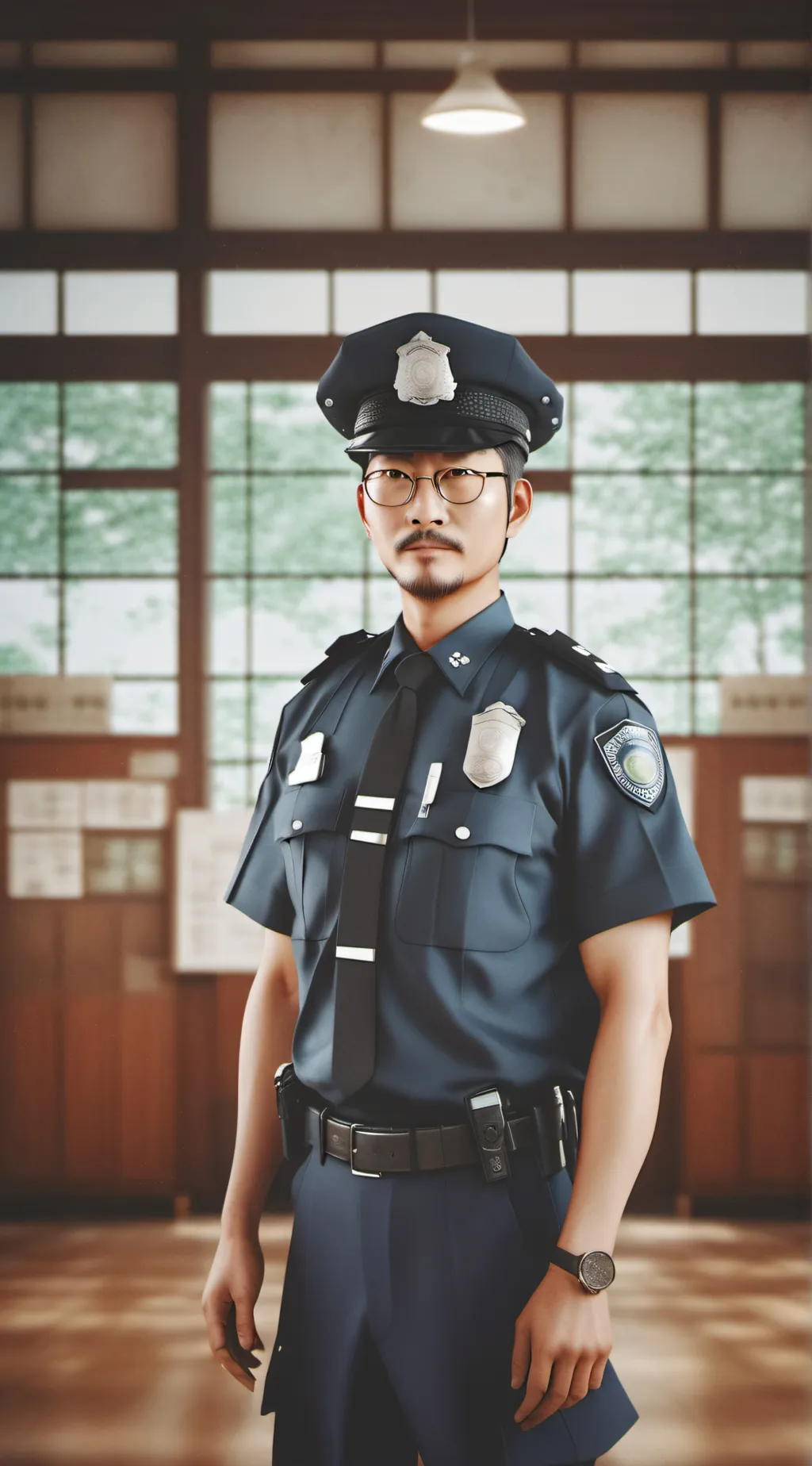 ai character: Police force: 2 background
