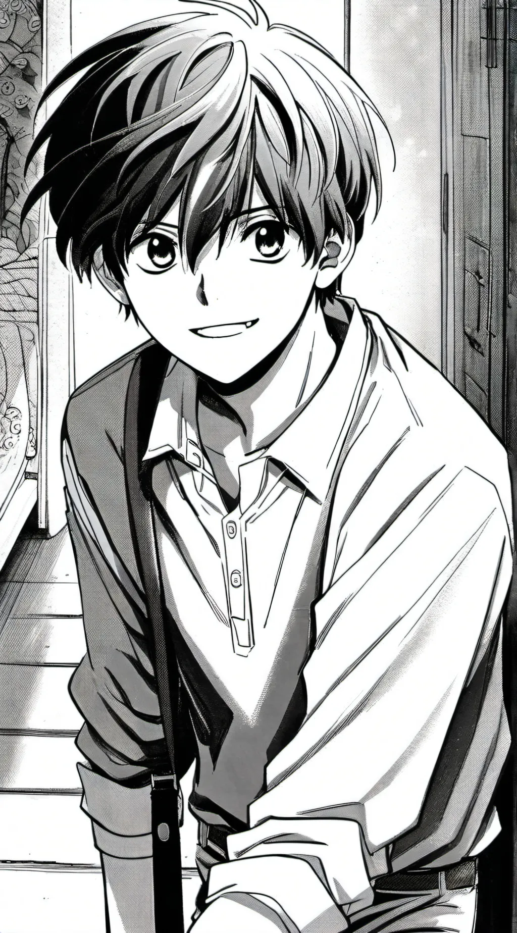 ai character: Michael afton background