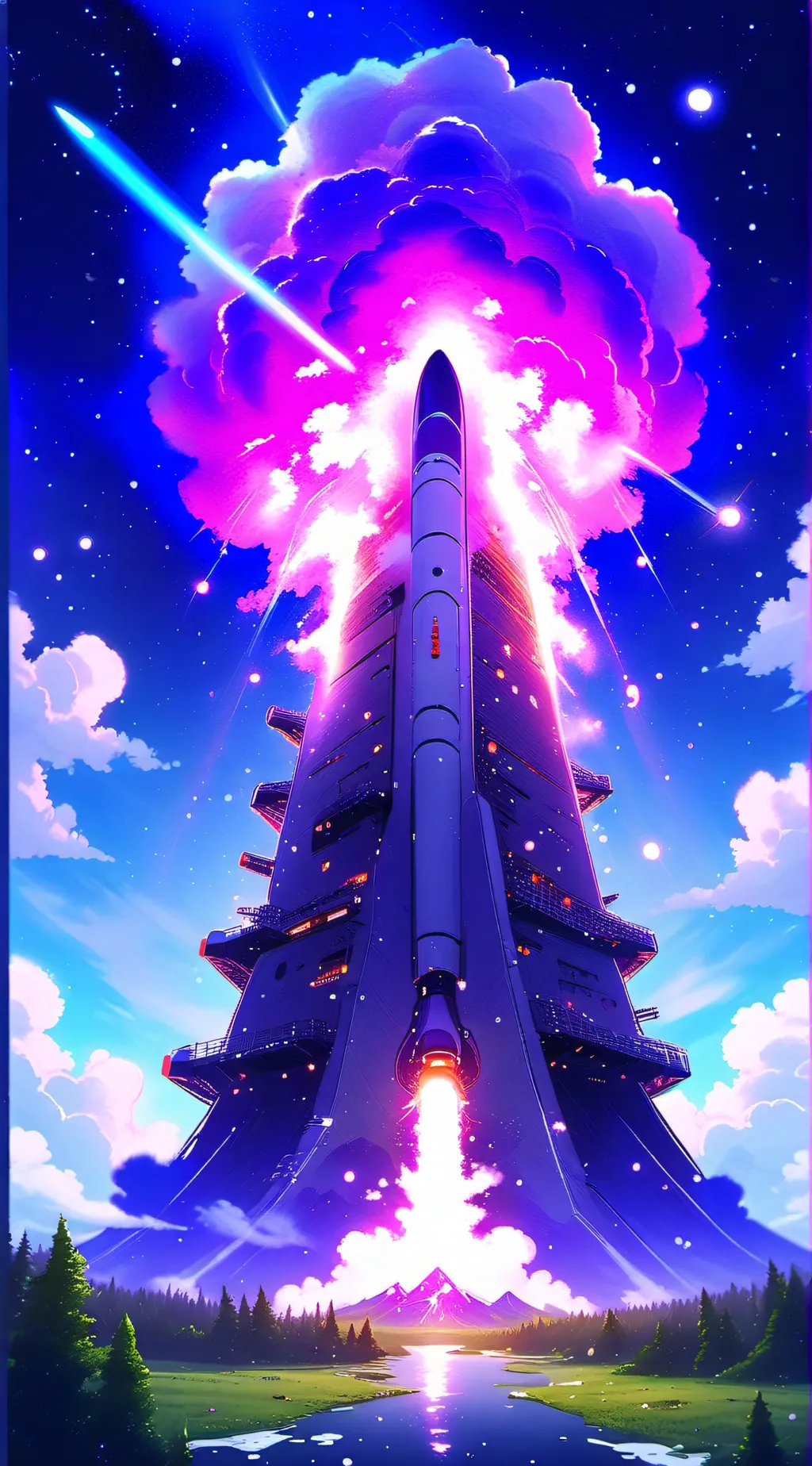 ai character: plot twist background