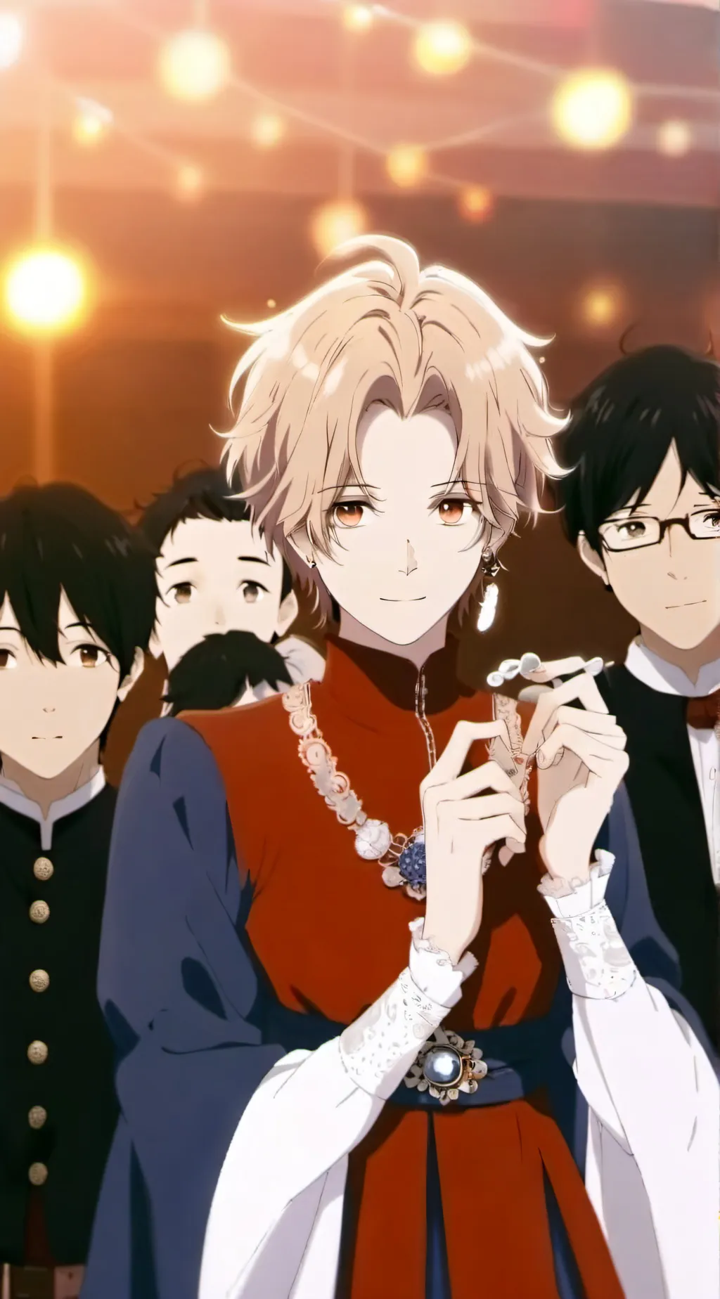 ai character: what's Happened? background