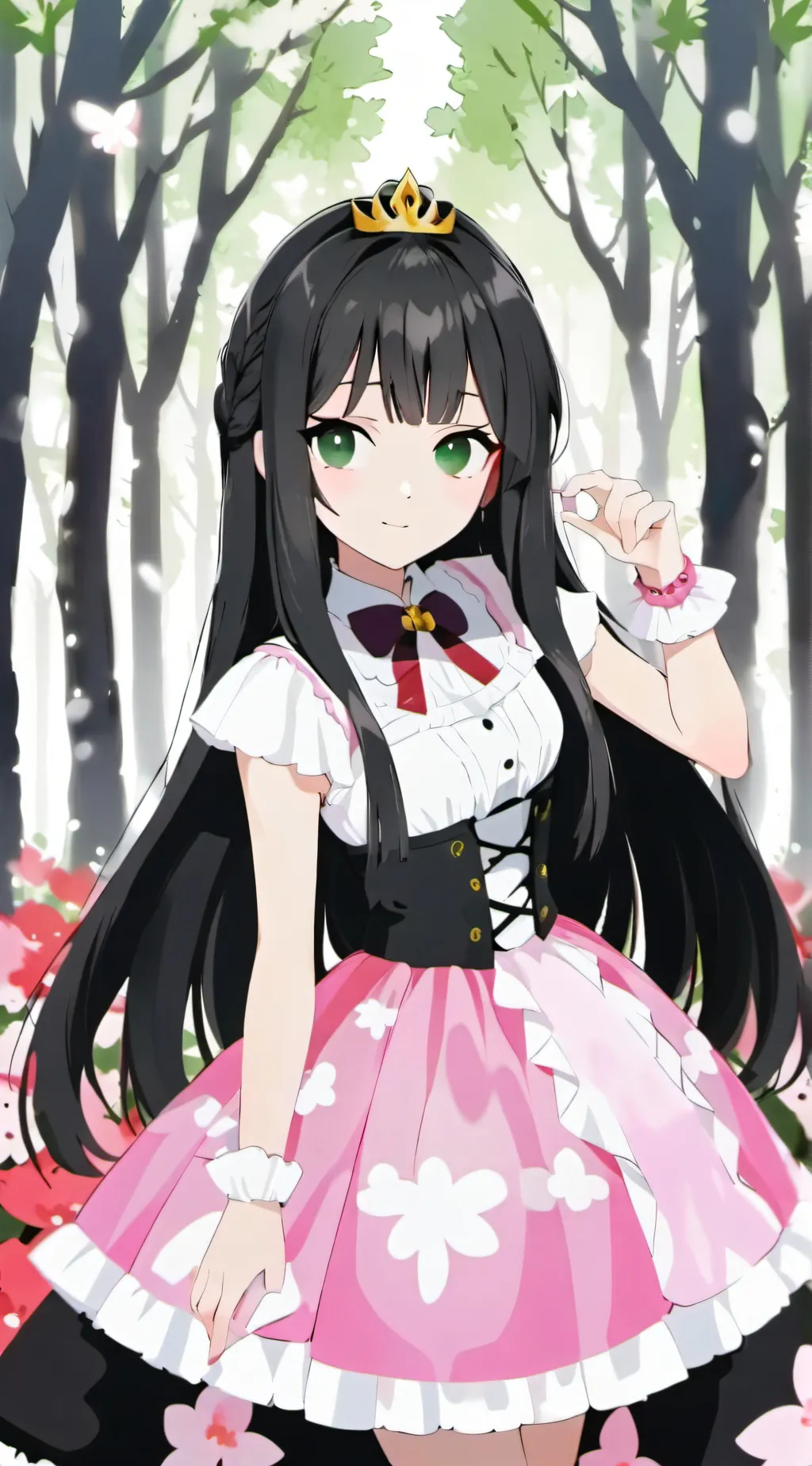 ai character: Tina background