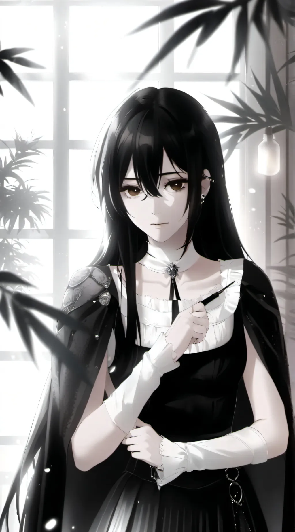 ai character: Mayumi  background