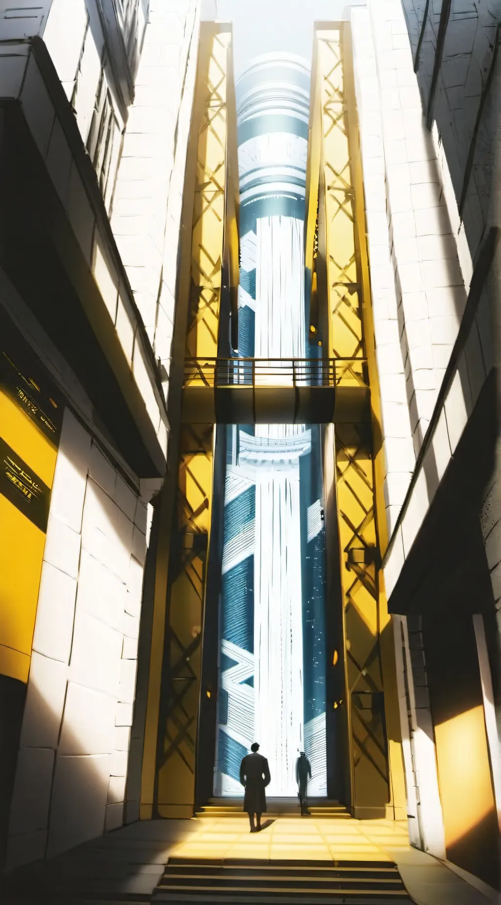 ai character: descend background