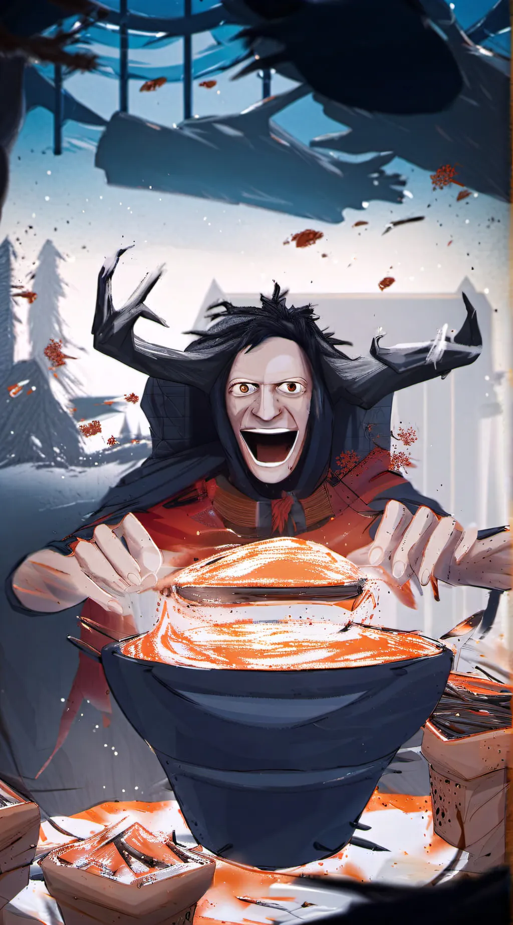 ai character: Scp-4666 background