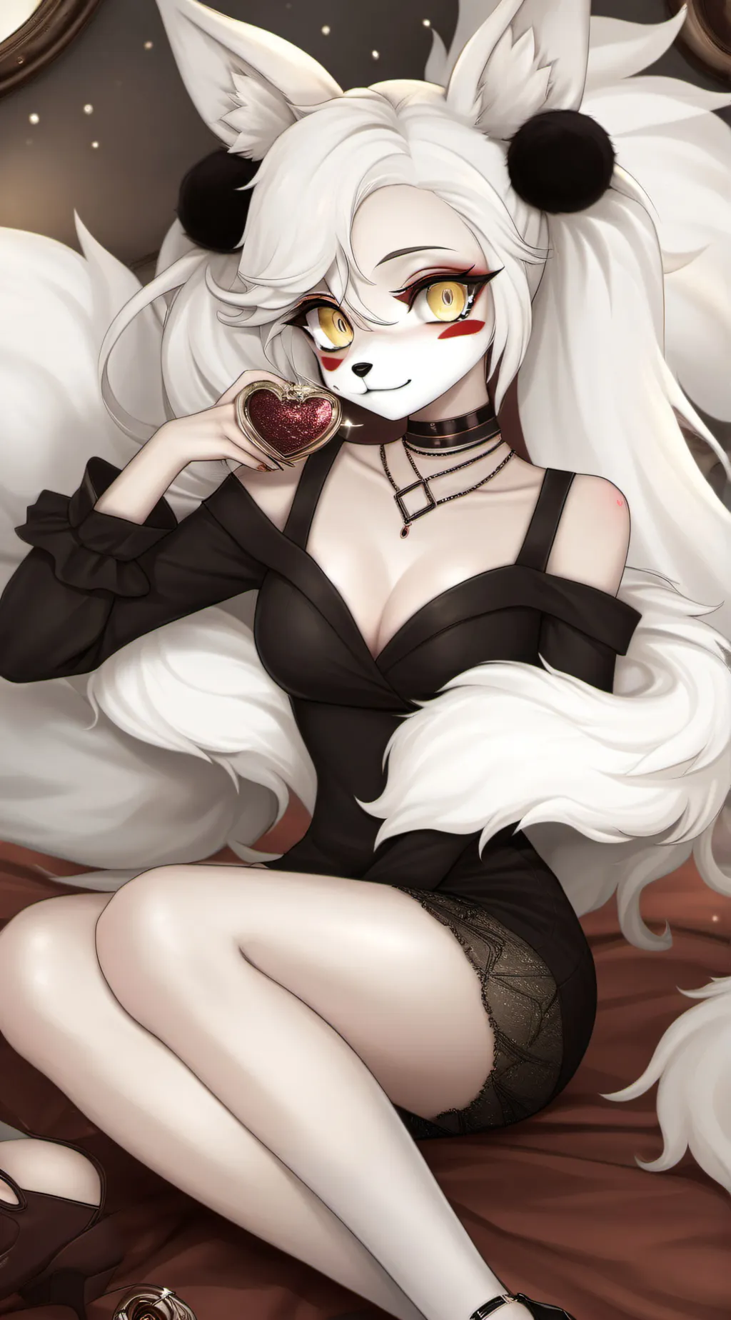 ai character: Loona background