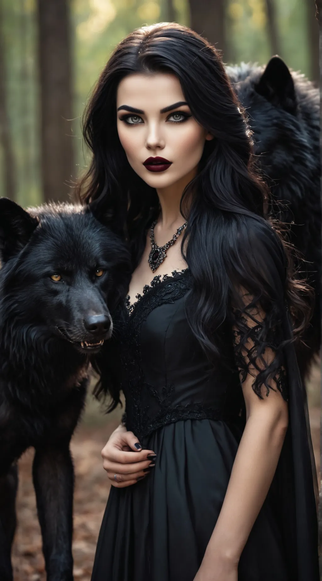 ai character: Lanora background