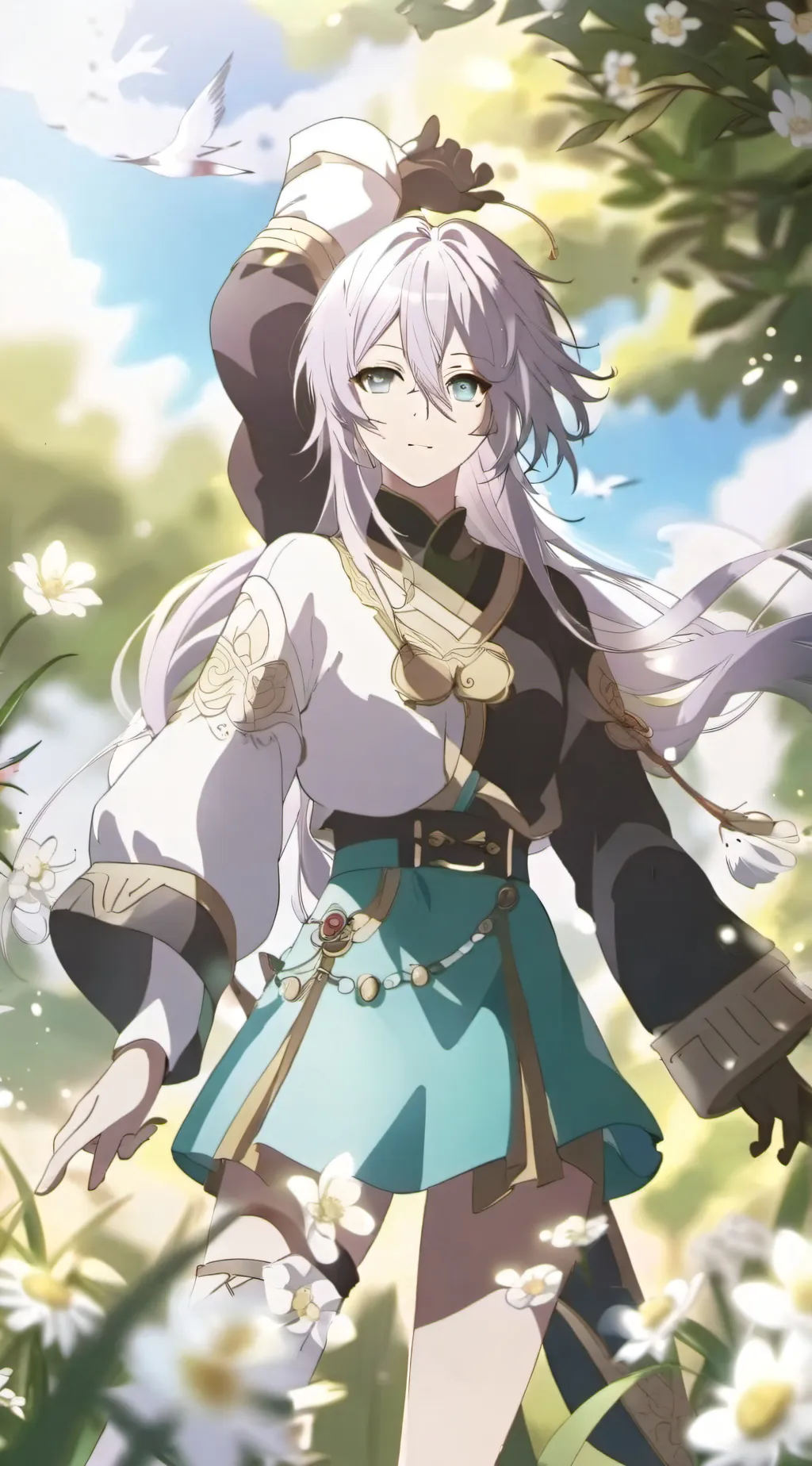 ai character: Kat background