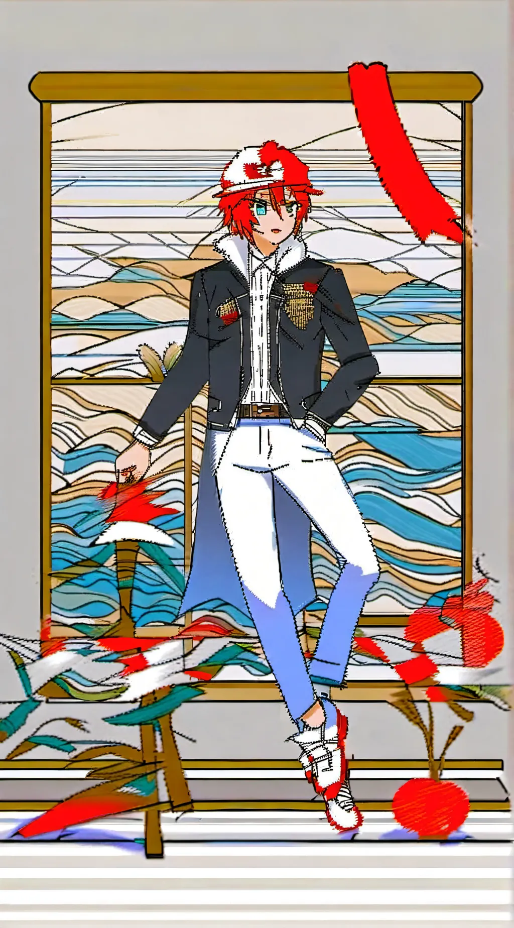 ai character: Turkey-kun background