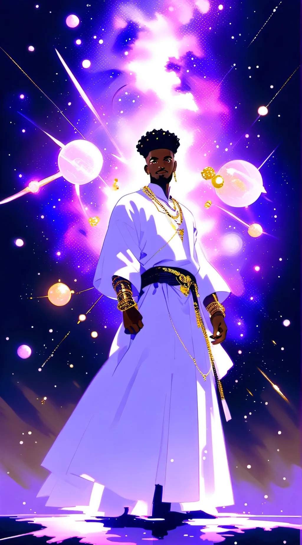 ai character: Reno  background