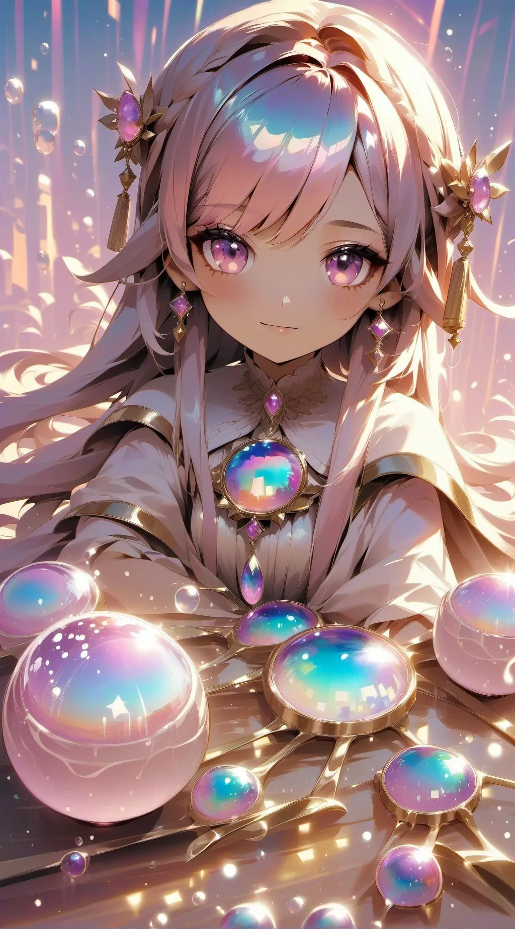 ai character: lusy background