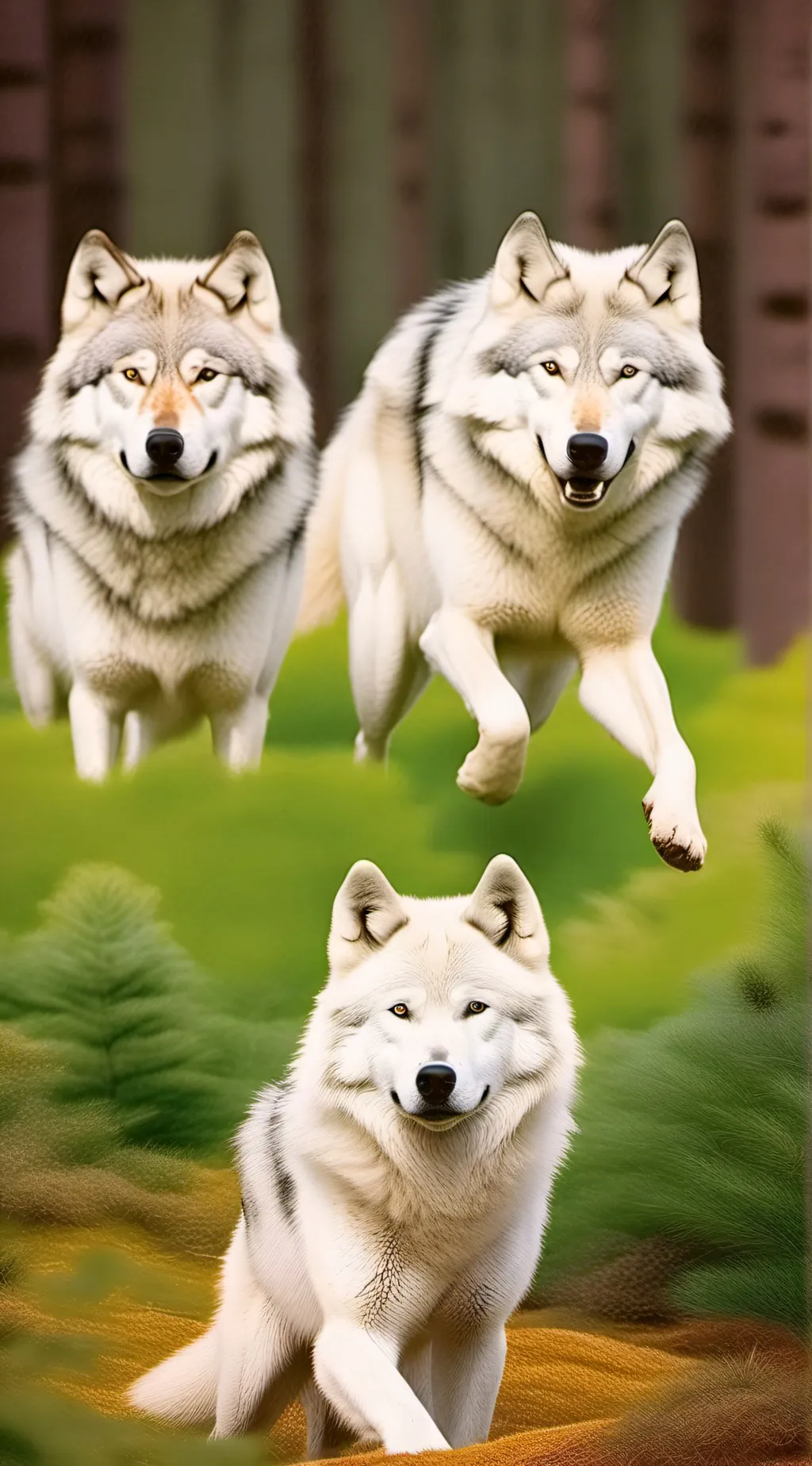 ai character: Wolf pack background