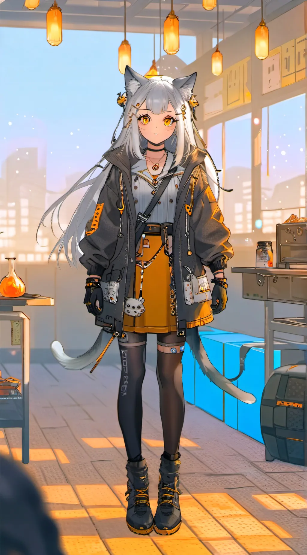 ai character: Mira background