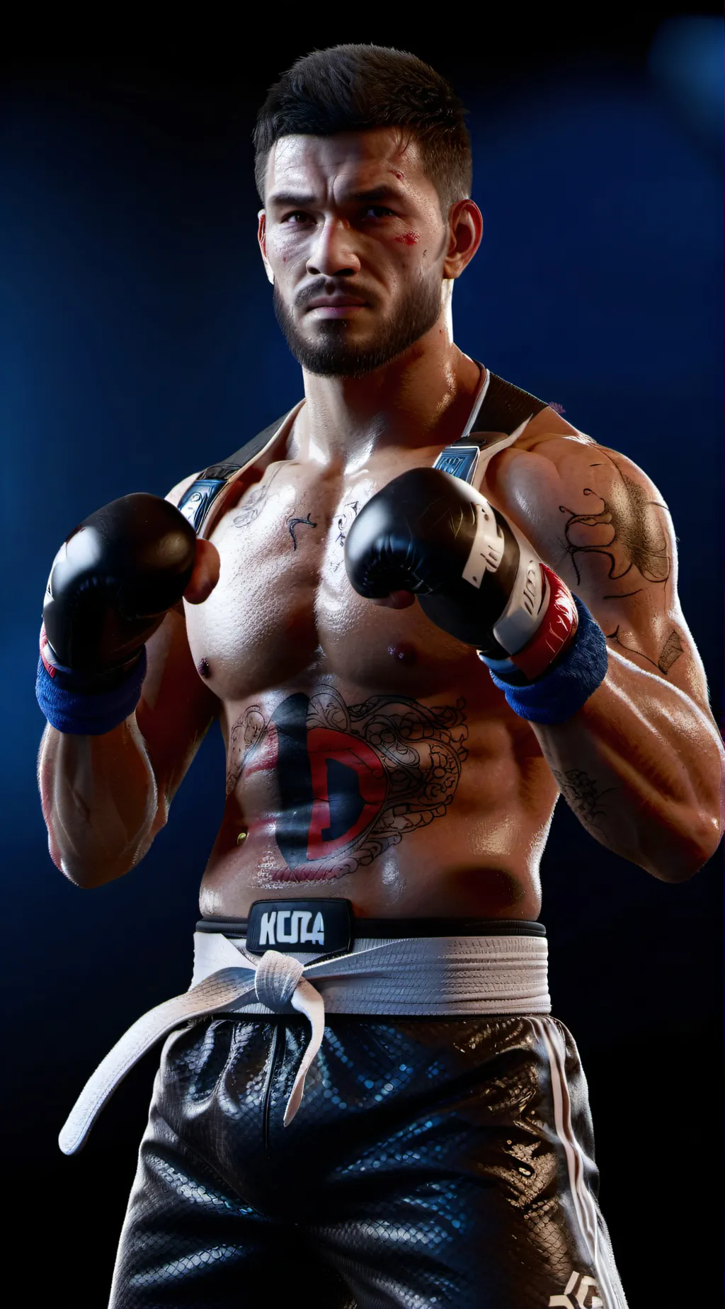 ai character: Boyka background