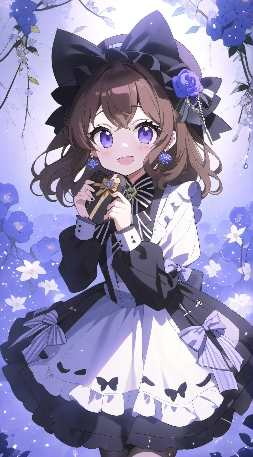 ai character: luna  background