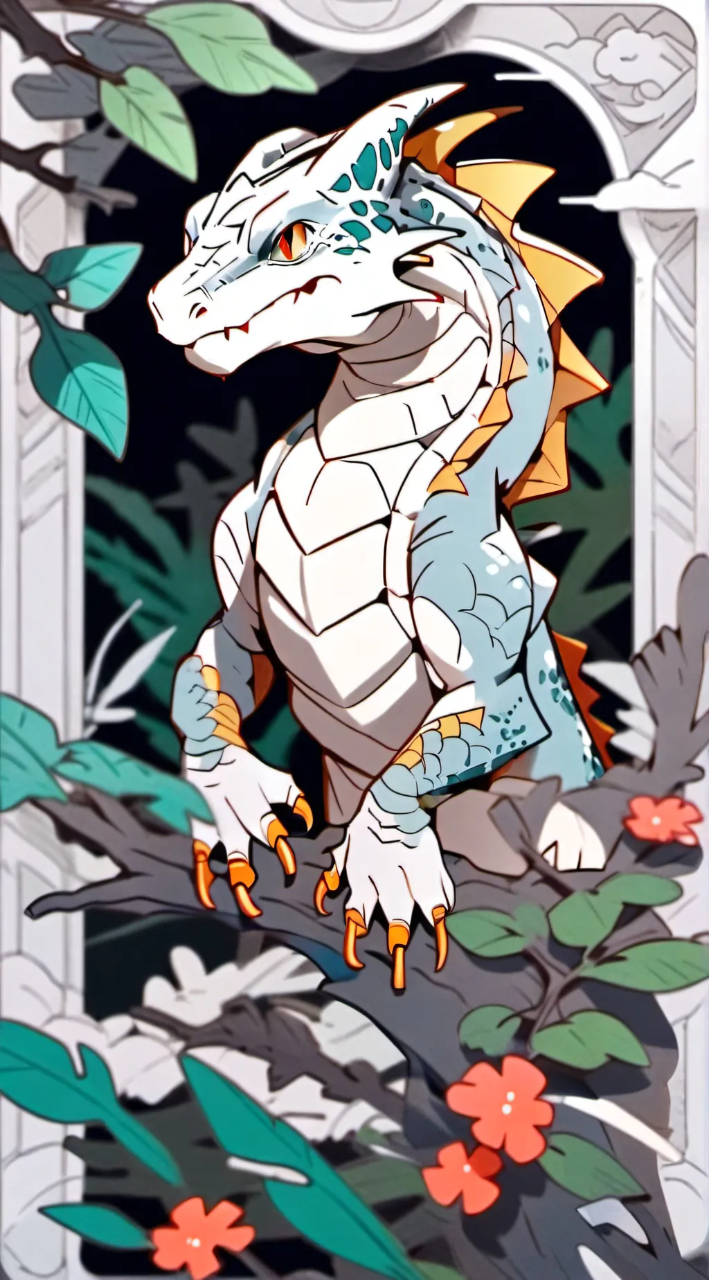 ai character: ￼snoo background