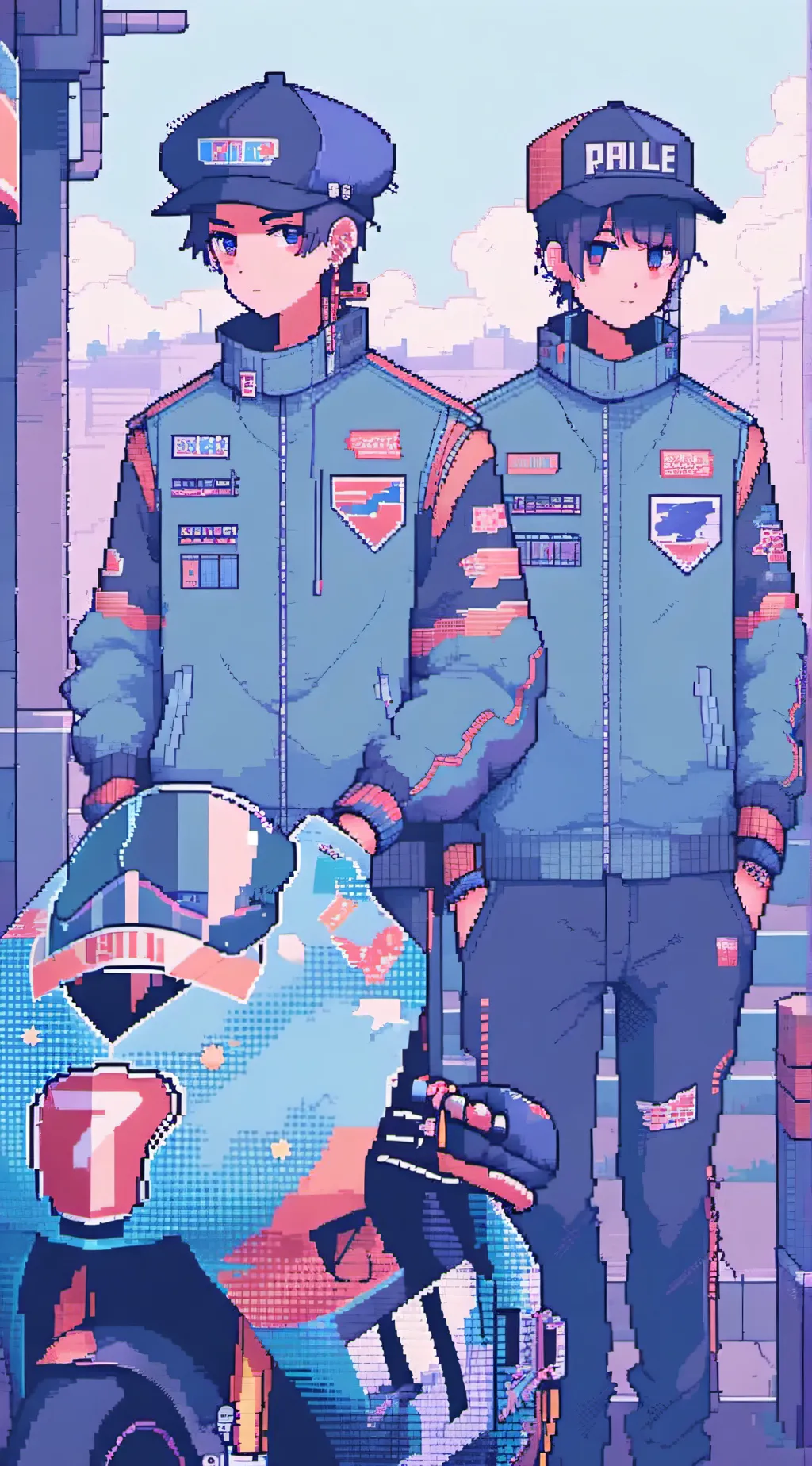 ai character: Kin and Jon￼ background