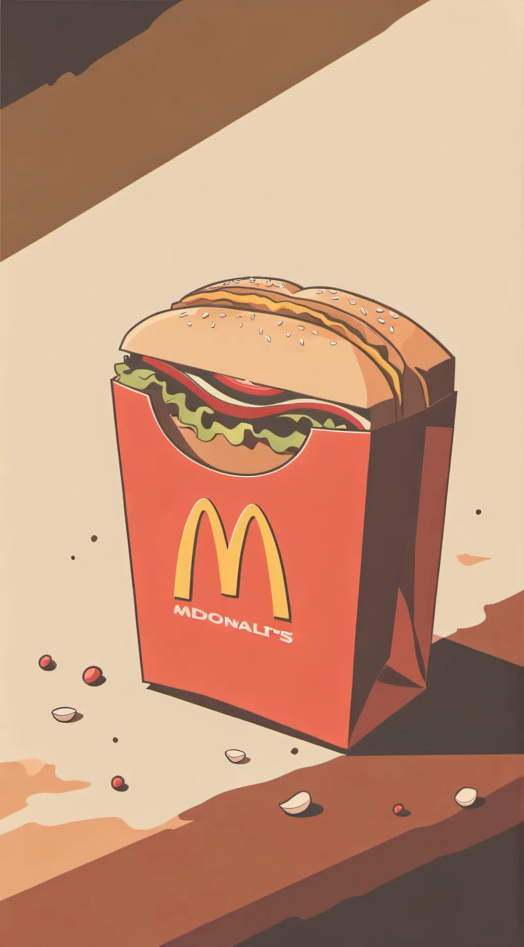ai character: McDonald’s background