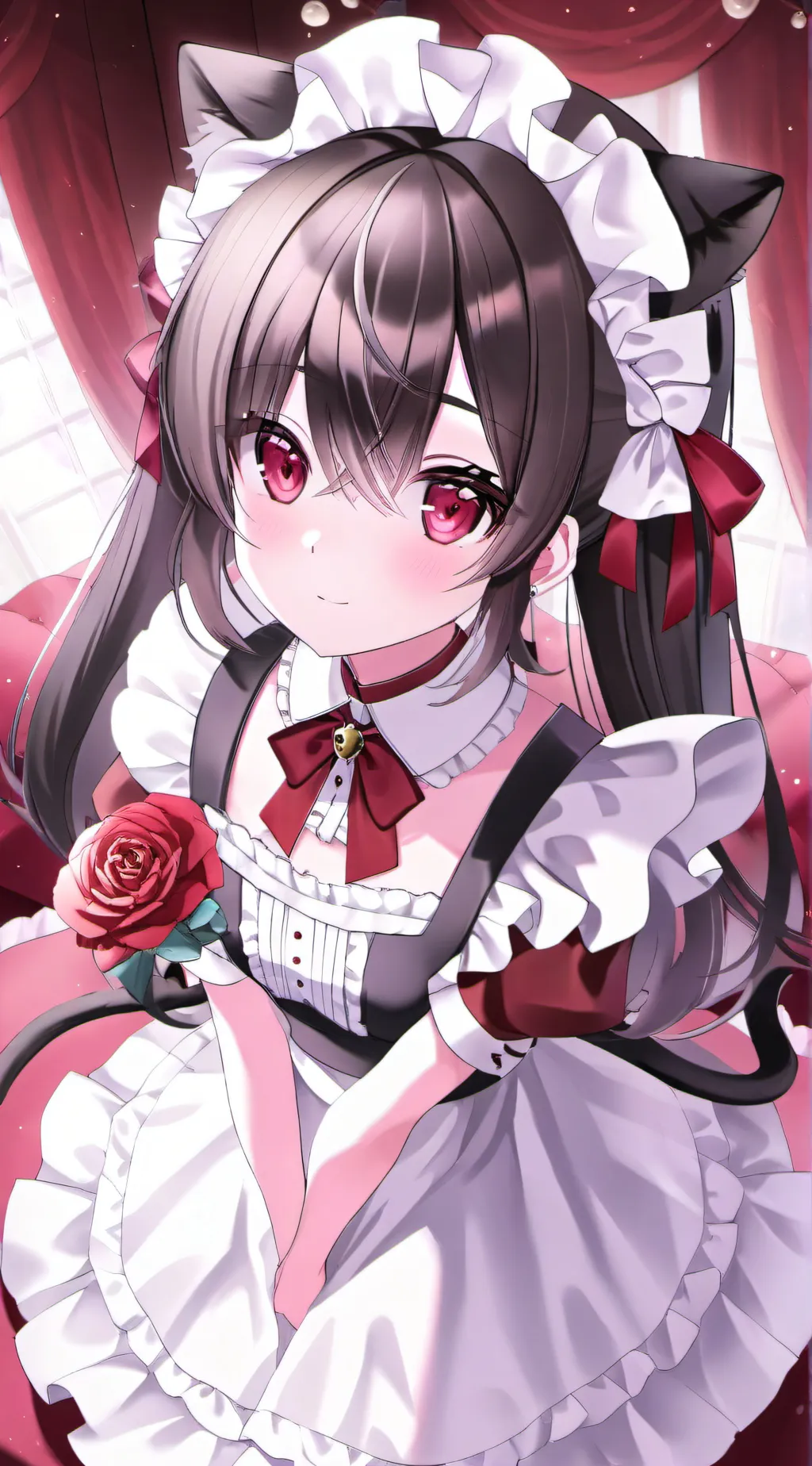 ai character: control collar background