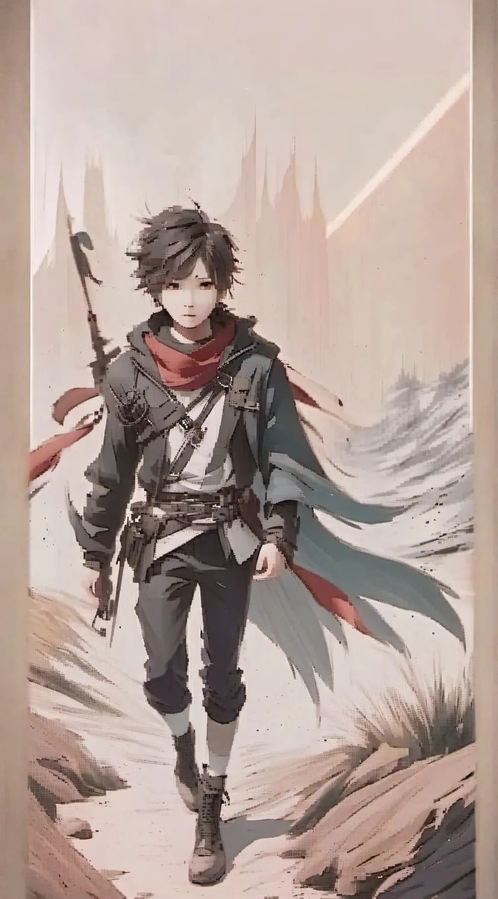 ai character: time of universe background