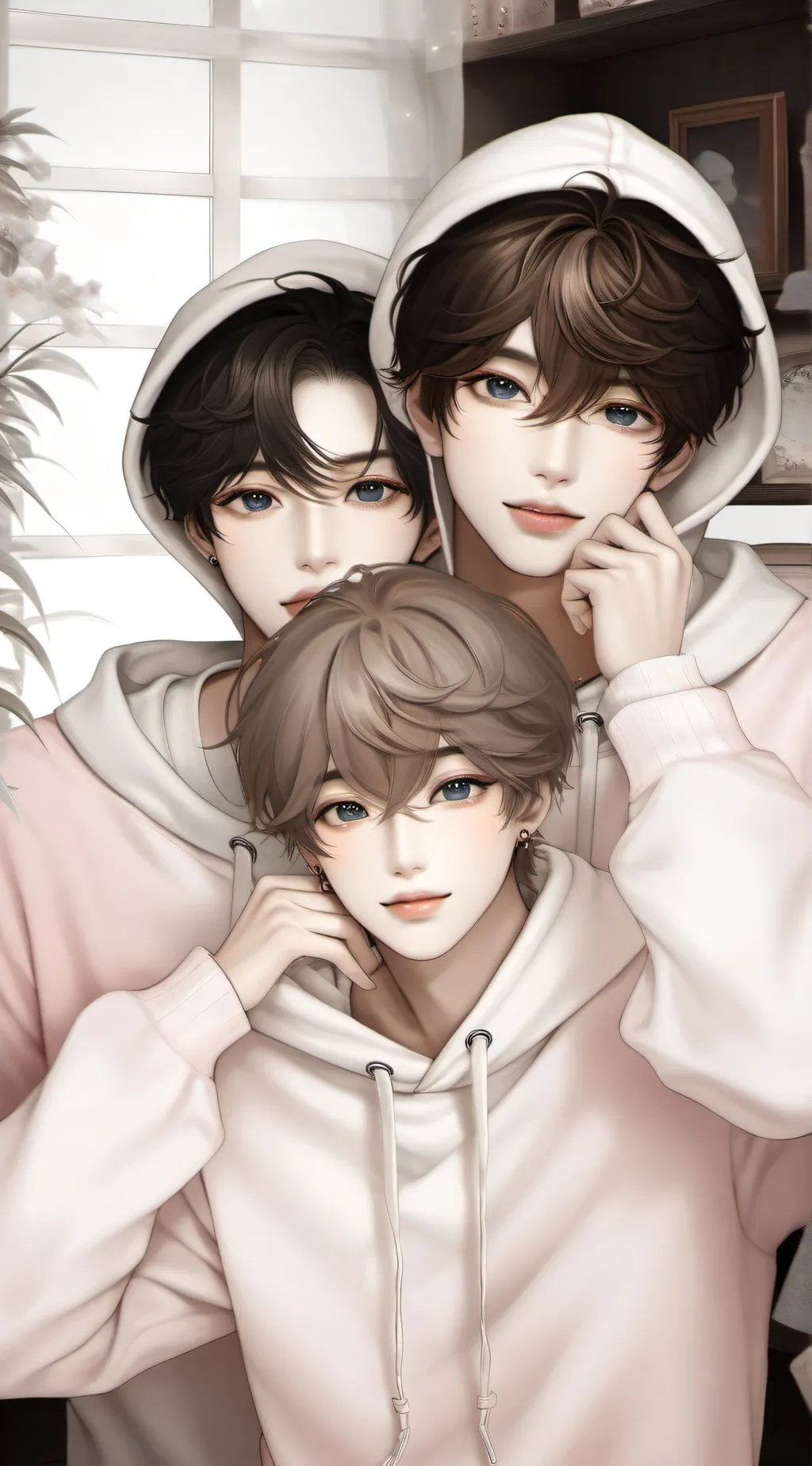 ai character: Eli,Elliot,and Jax background