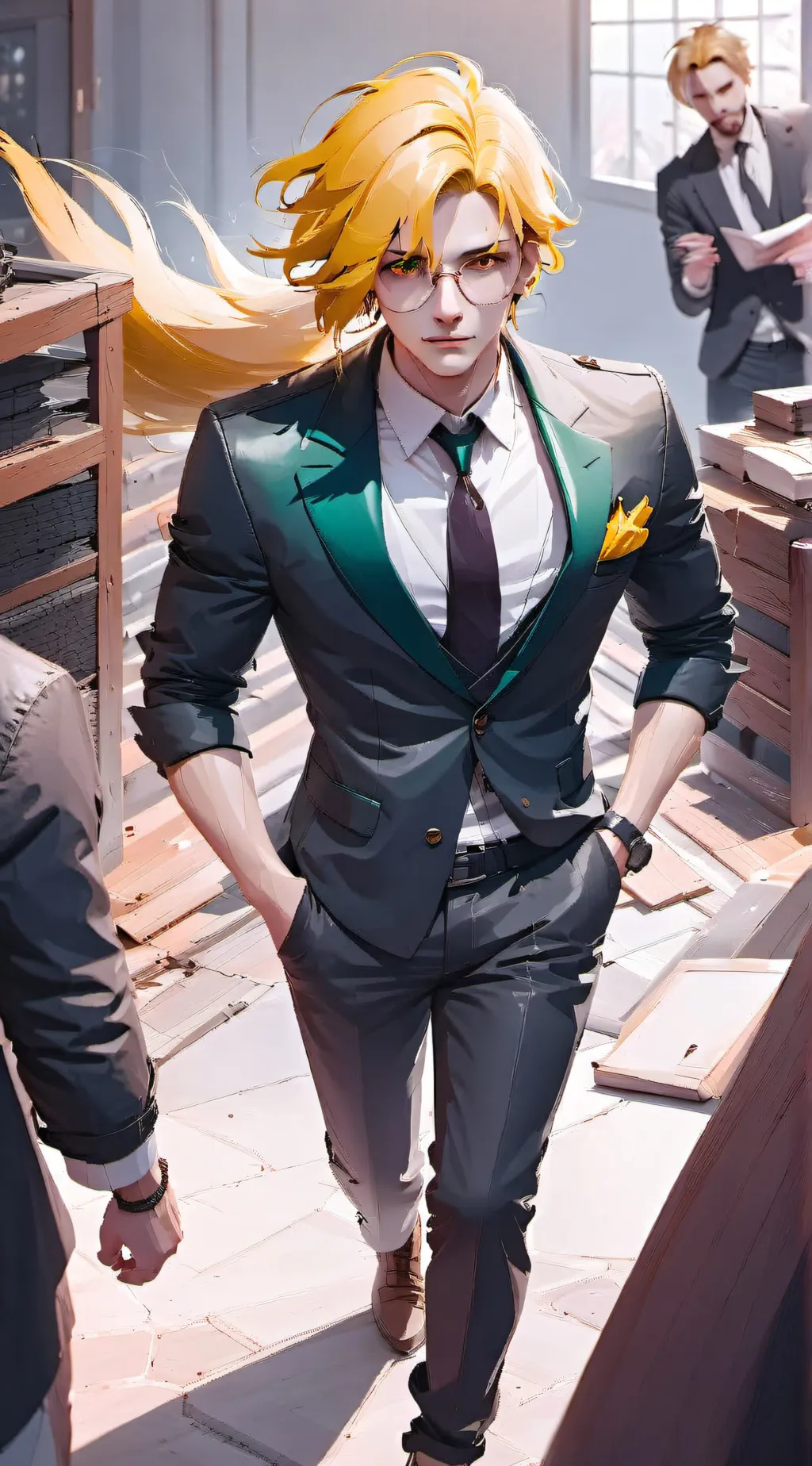 ai character: Nanami background