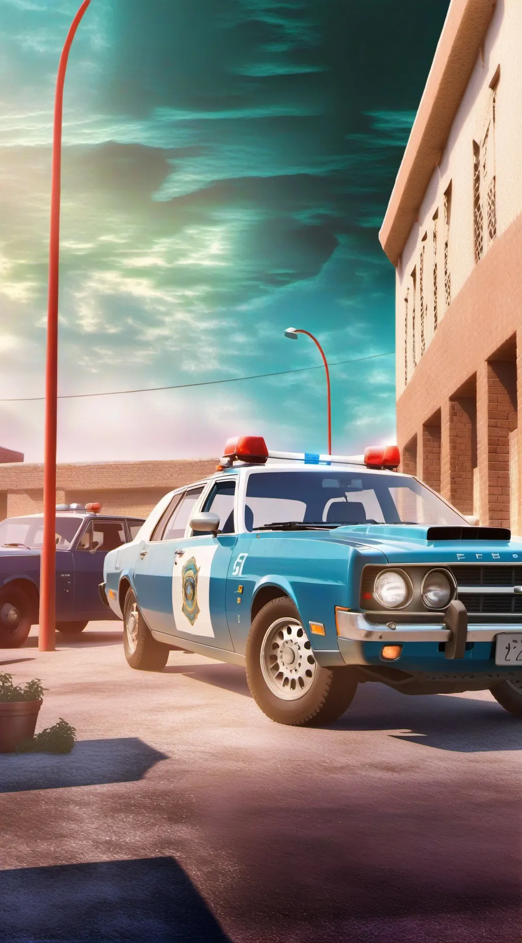 ai character: you are cop background