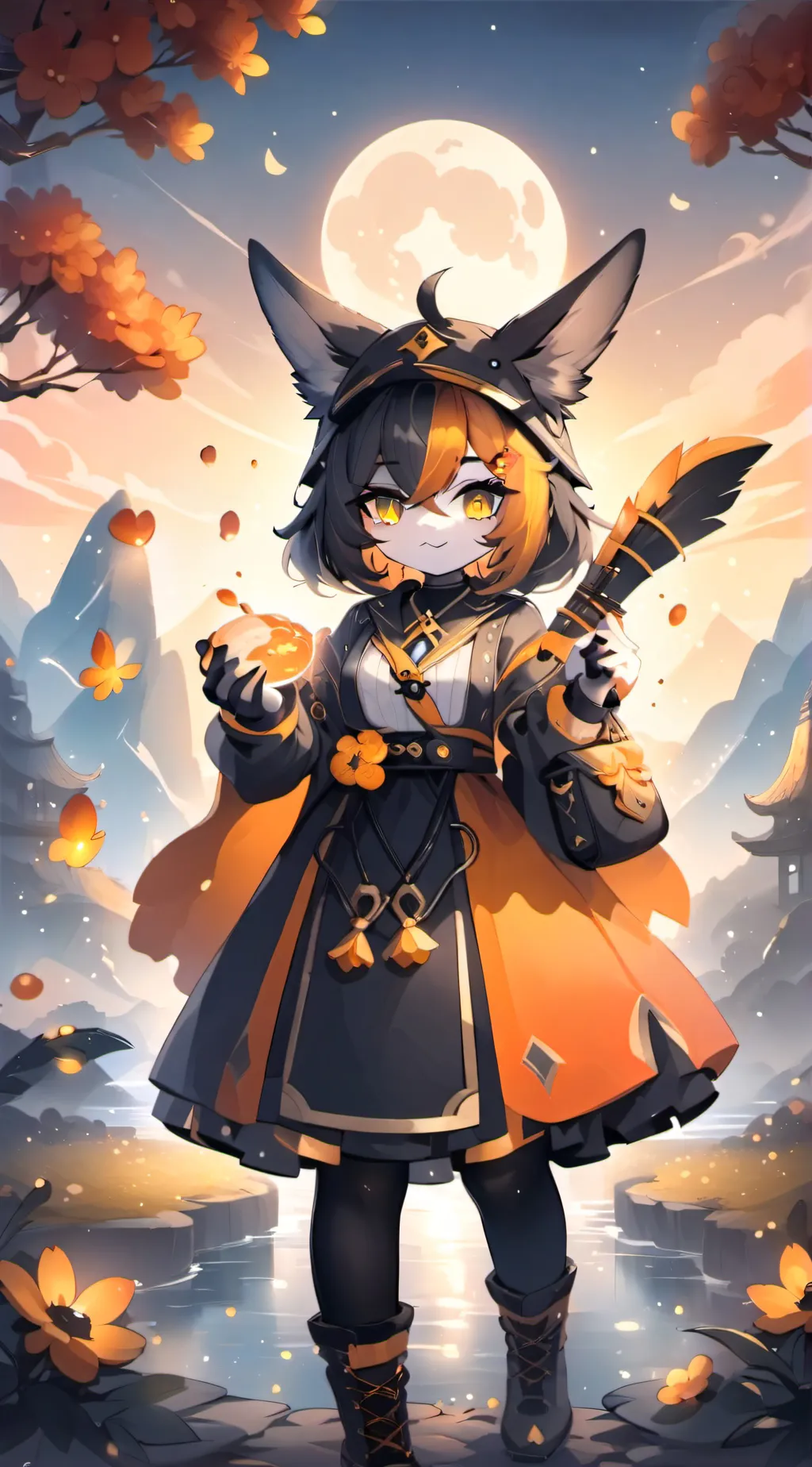 ai character: Ella background