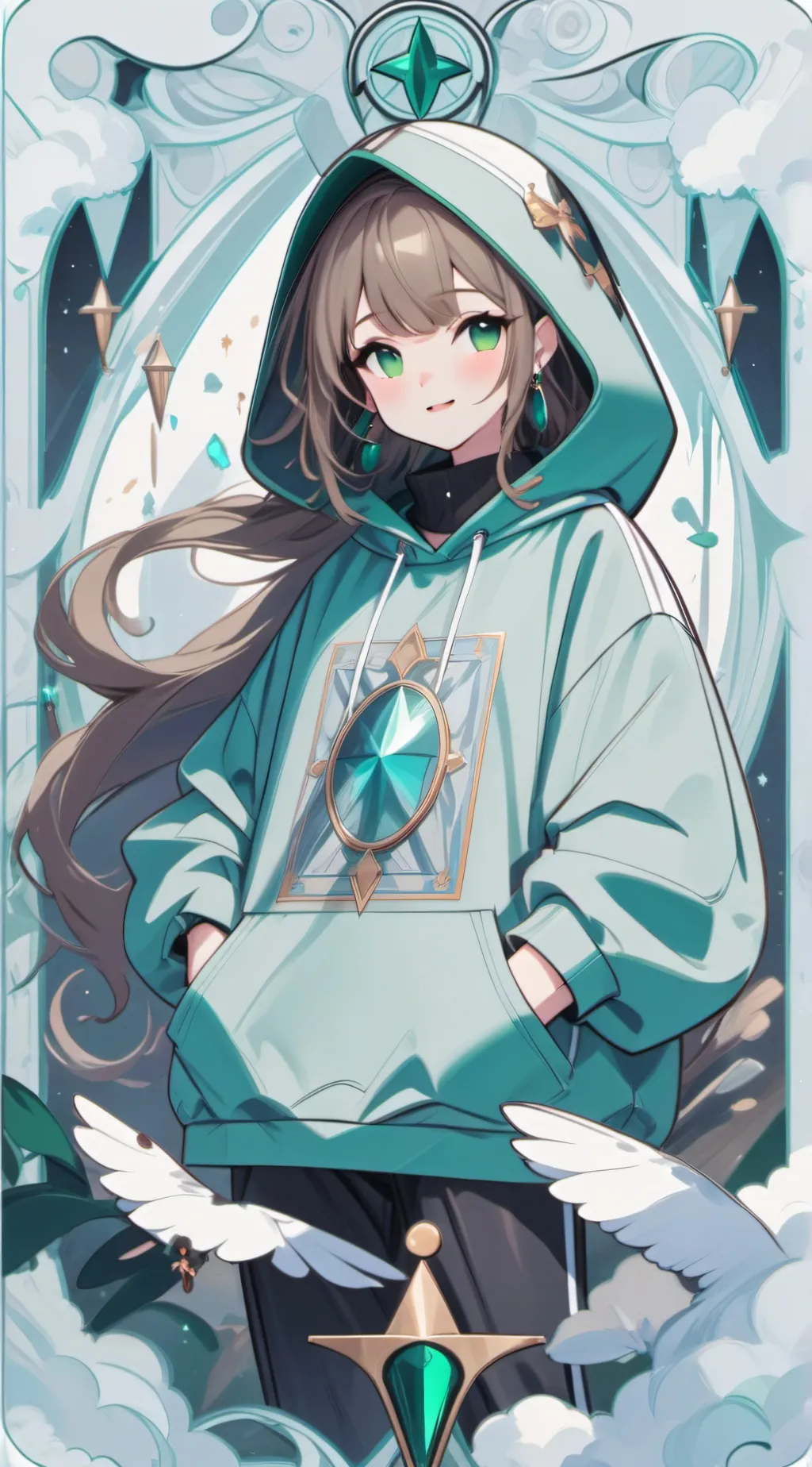 ai character: jade  background