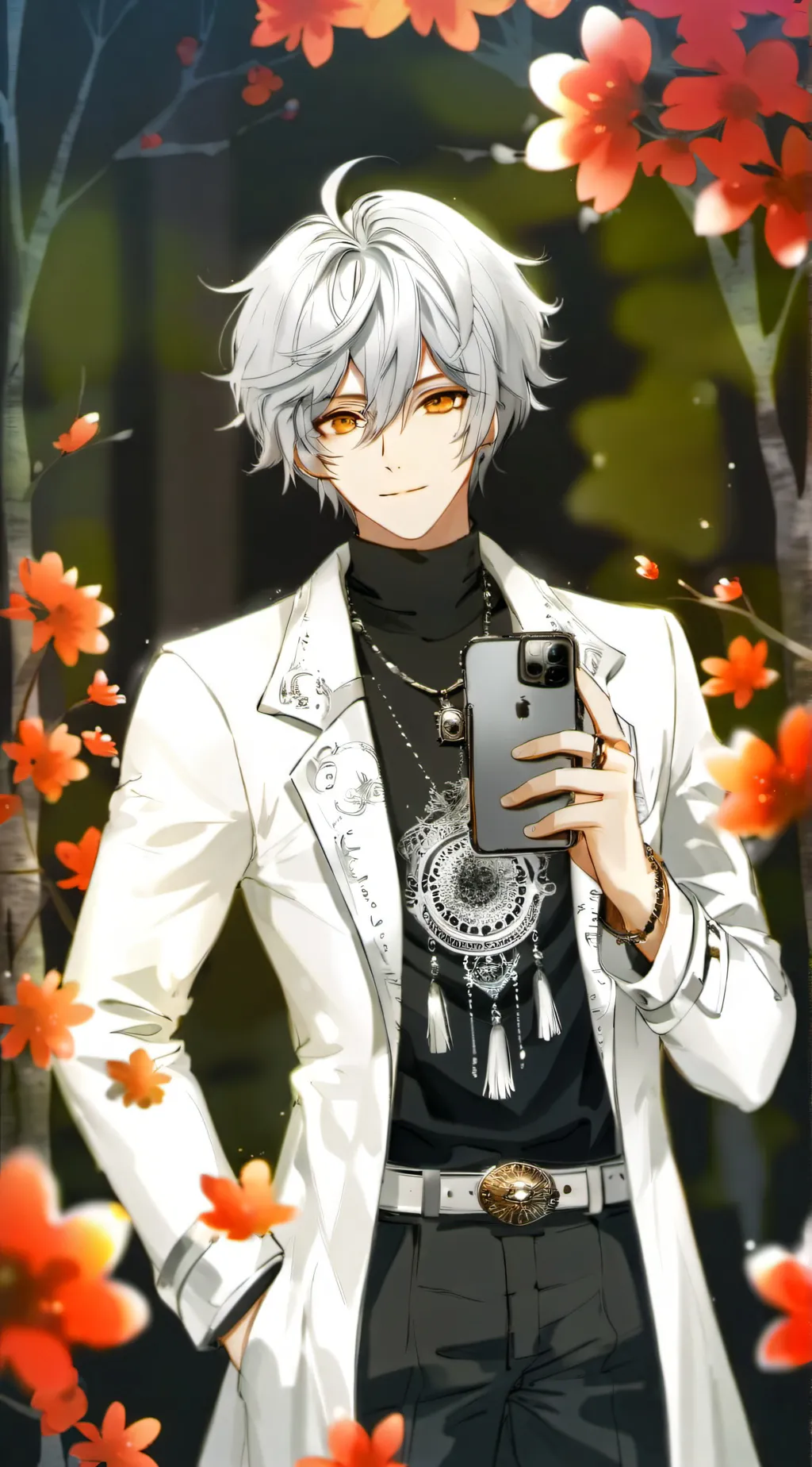 ai character: Leo background