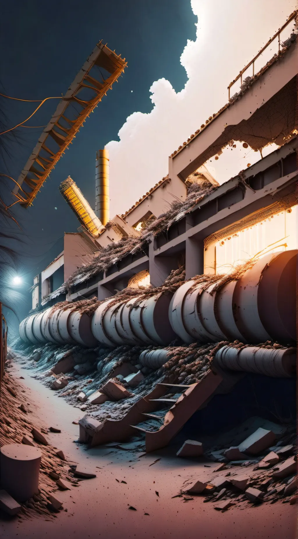 ai character: The R.X. Factory 2 background