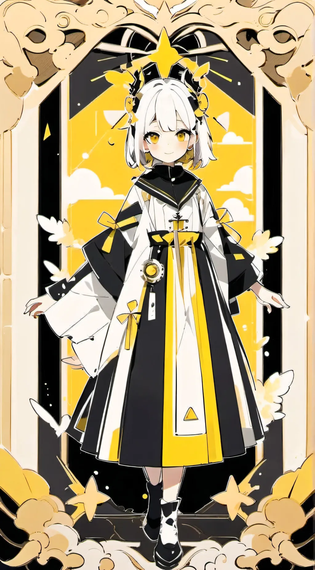 ai character: Tamaki  background