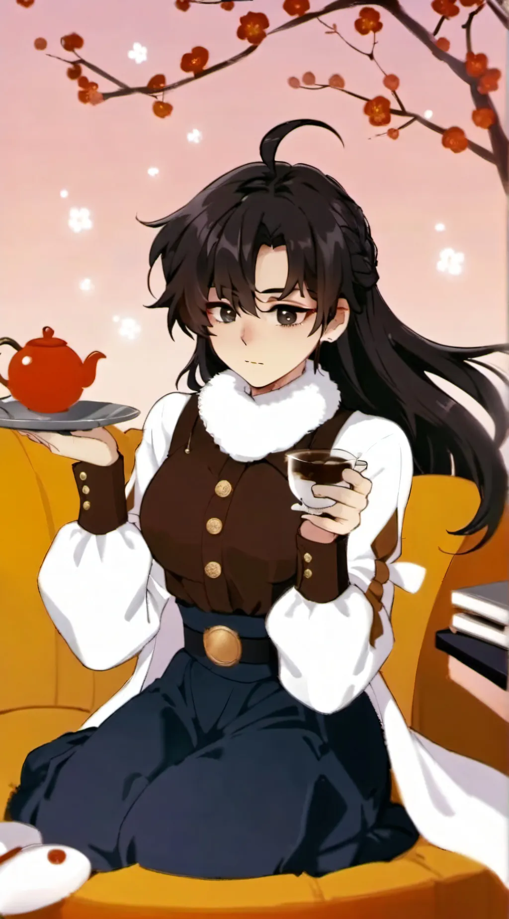 ai character: Jennifer  background