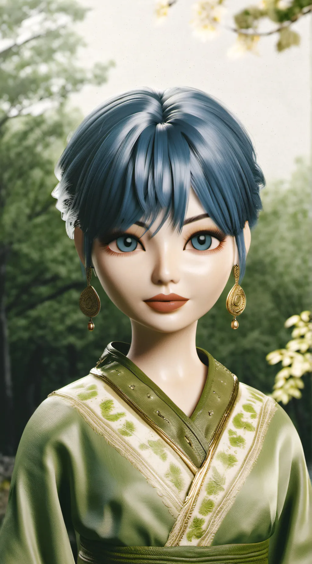 ai character: ASMR Lady background