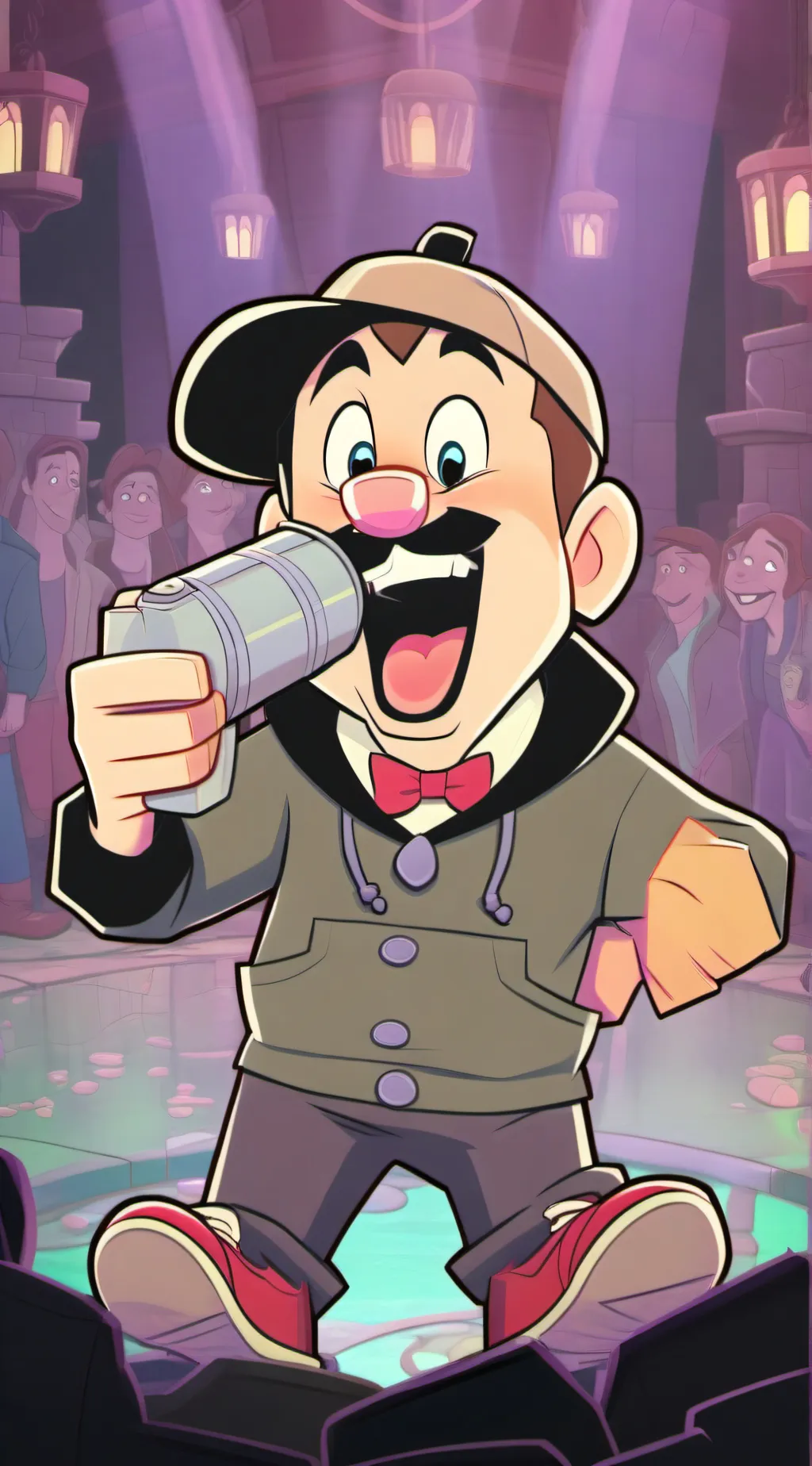 ai character: Gravity falls pt 2 background