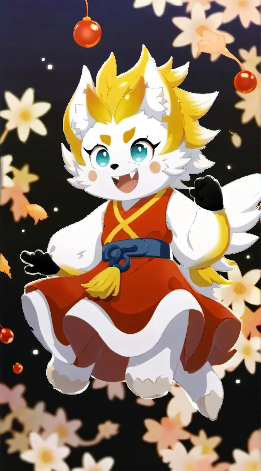 ai character: Lisi The Lynix background