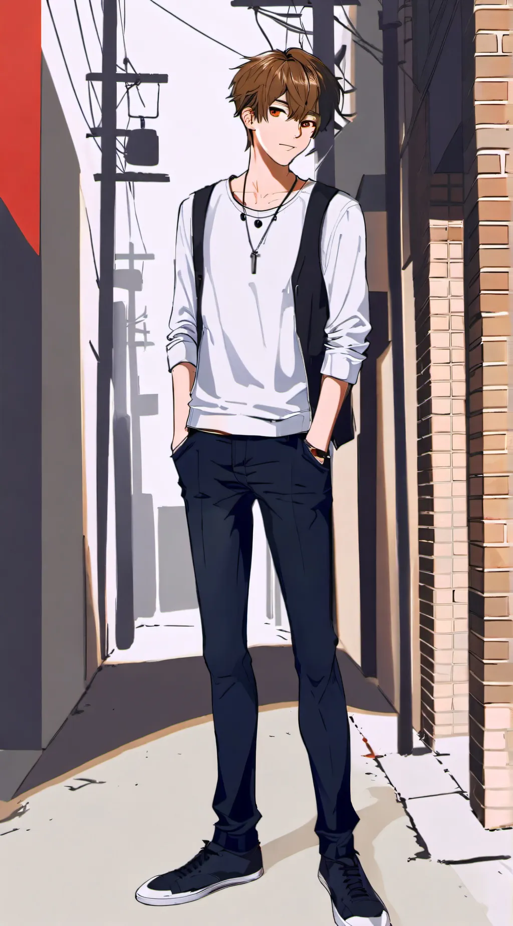 ai character: Mike background