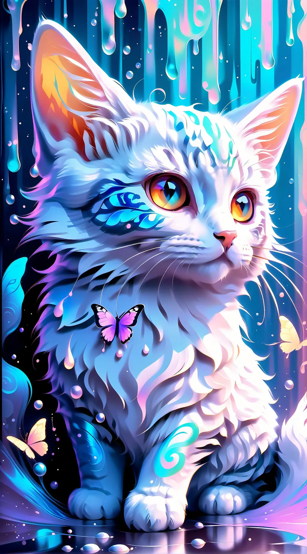 ai character: flutters background