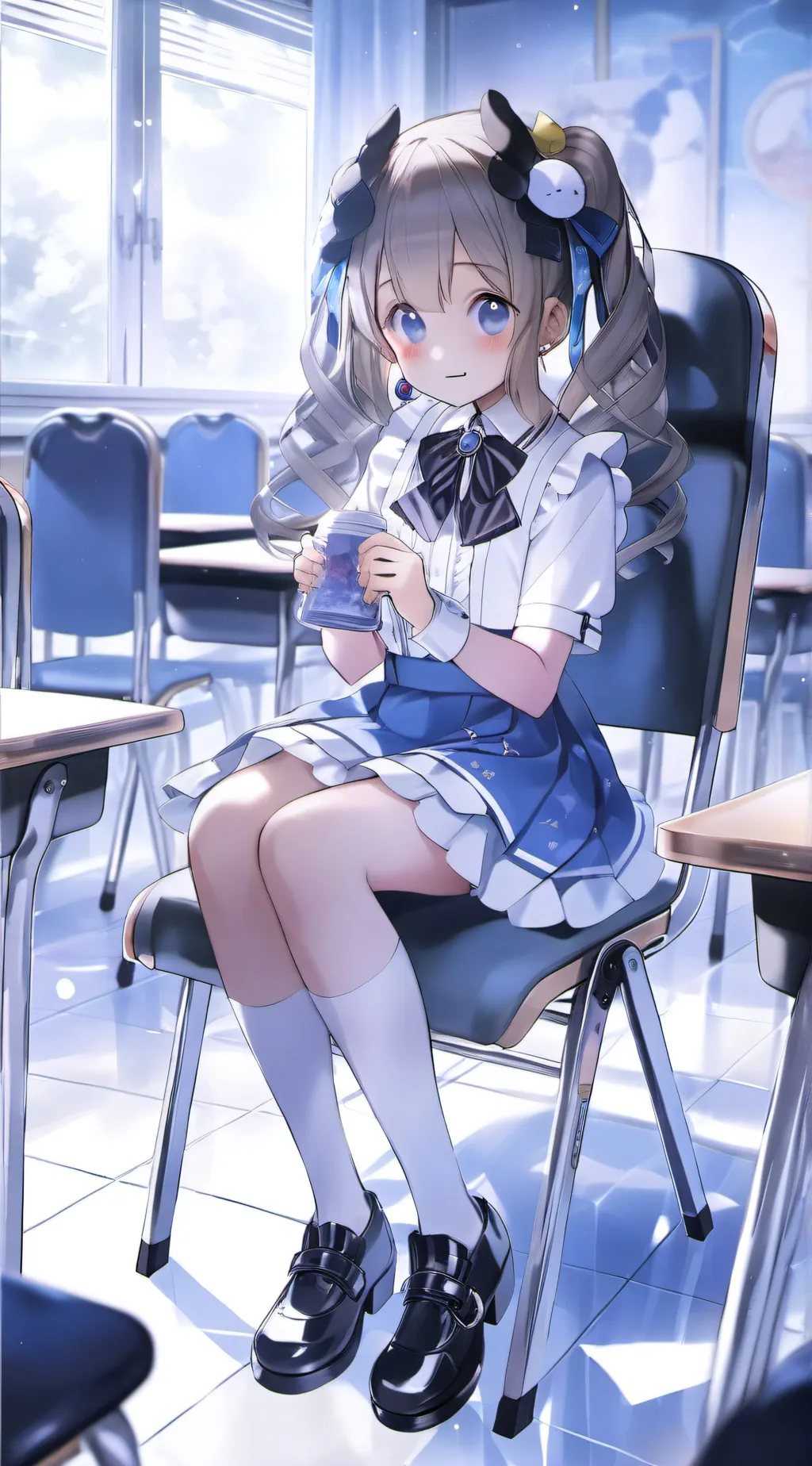 ai character: JJK SCHOOL background