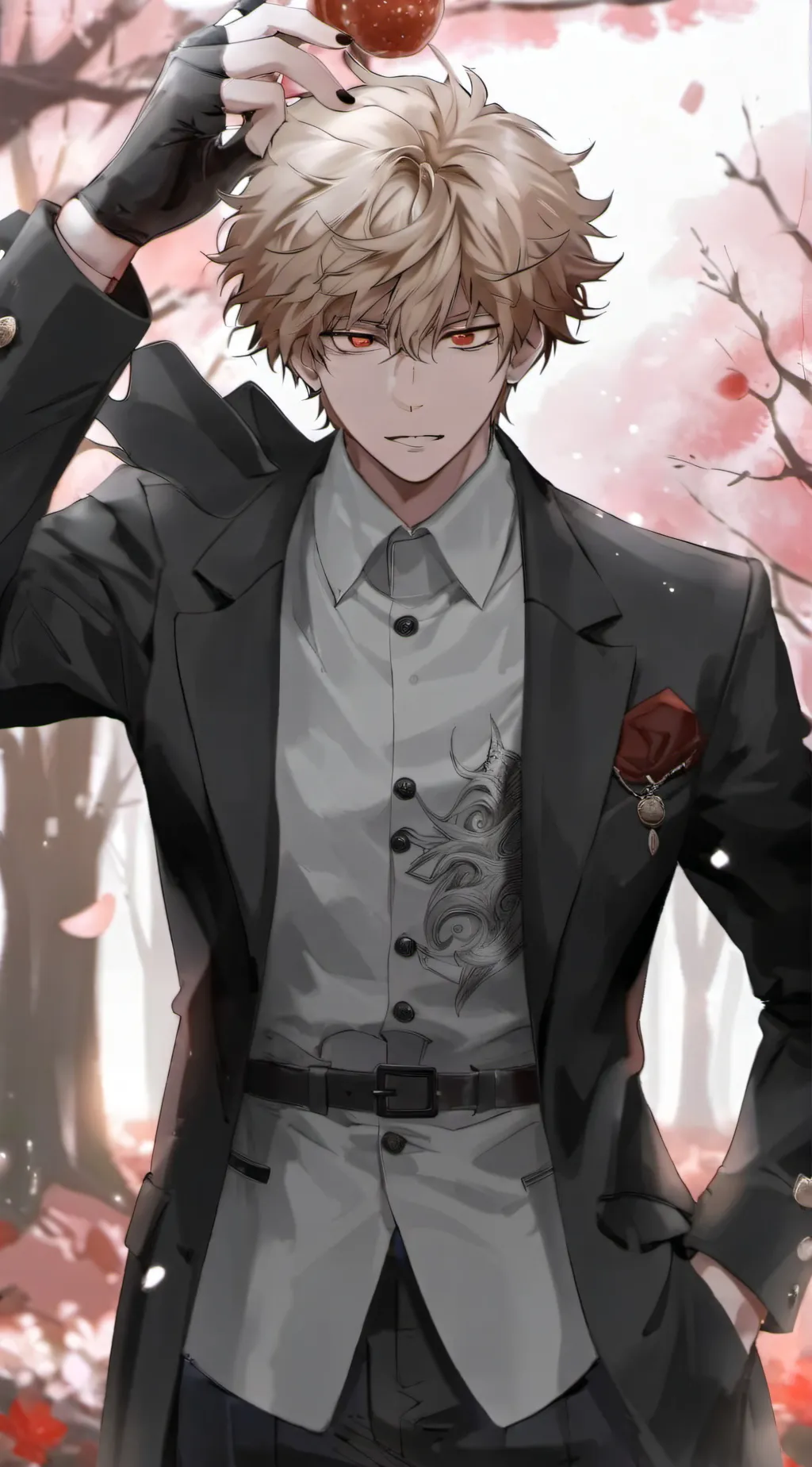 ai character: Bakugo background