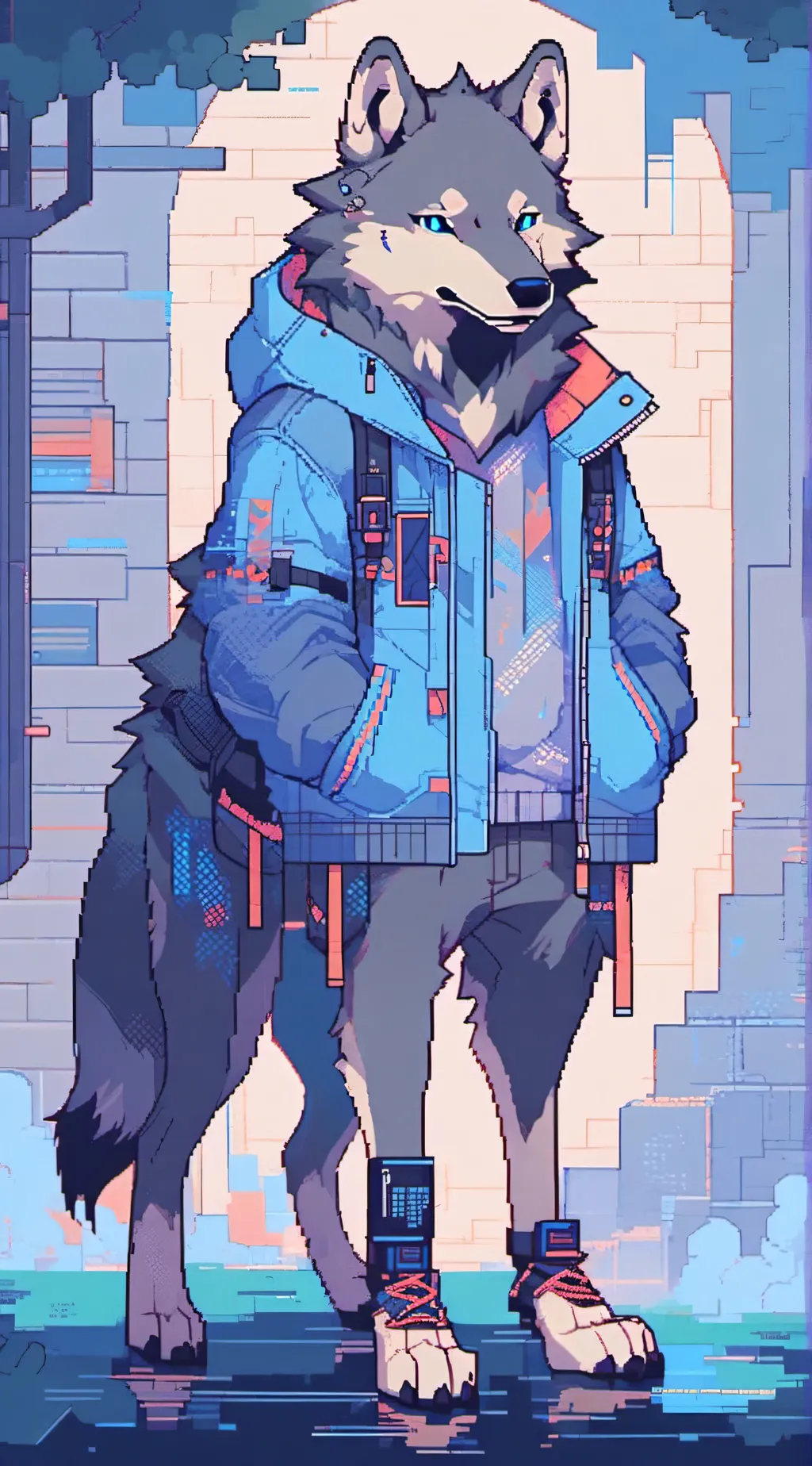 ai character: prey and predator  background