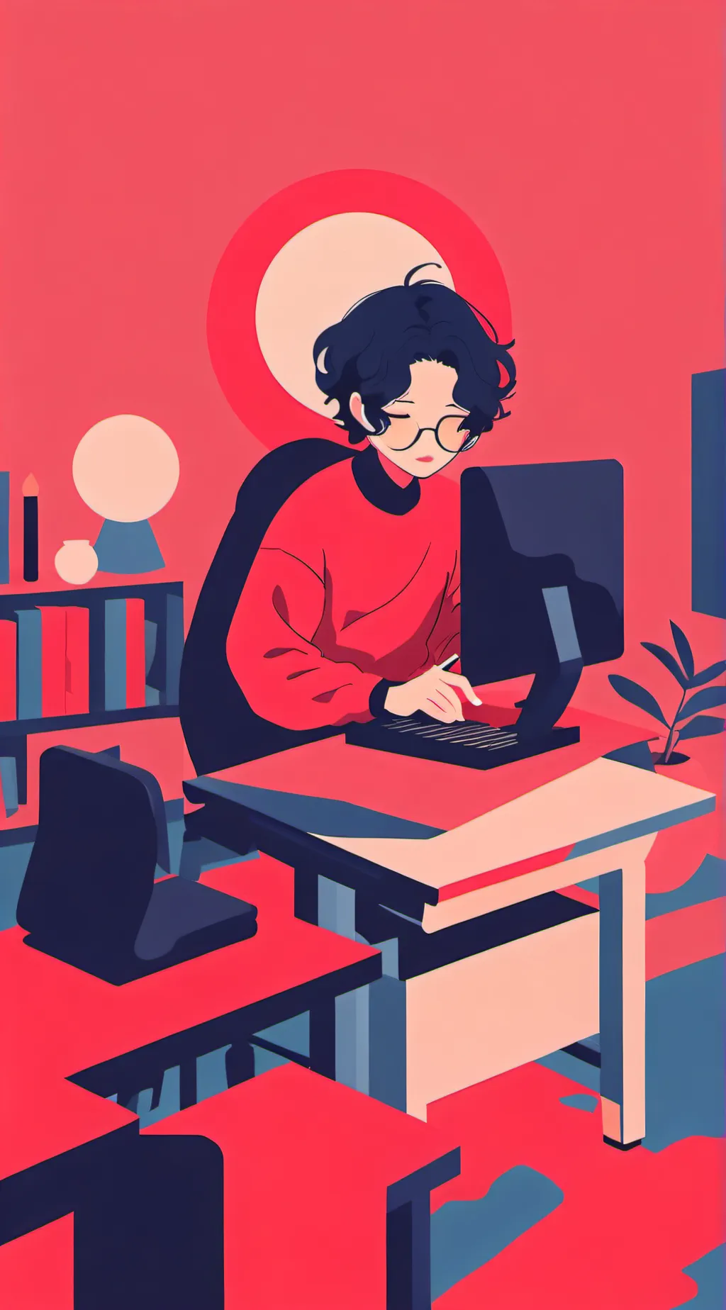 ai character: Fpe!!!♡ background