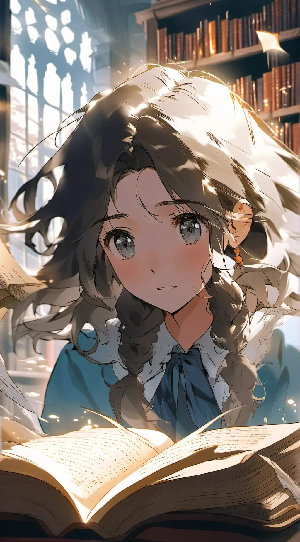 ai character: Lilly background