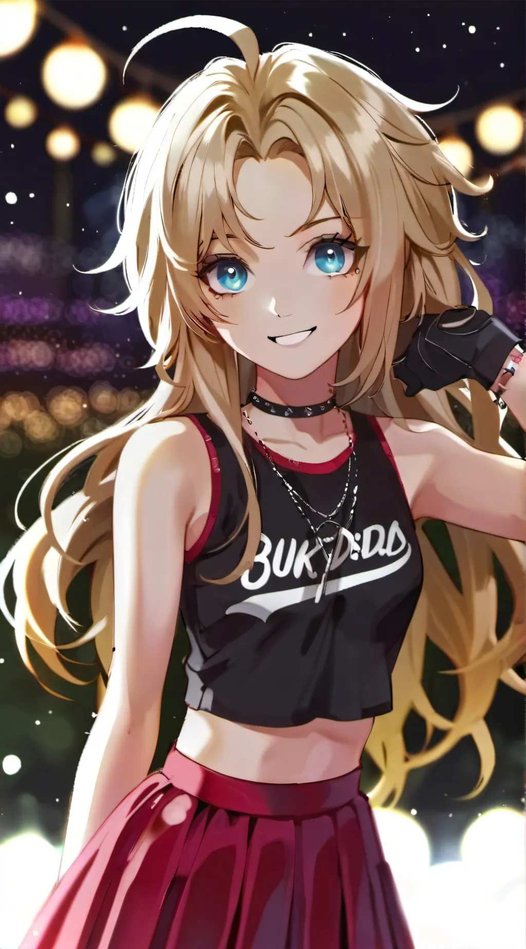 ai character: Autumn👻 background