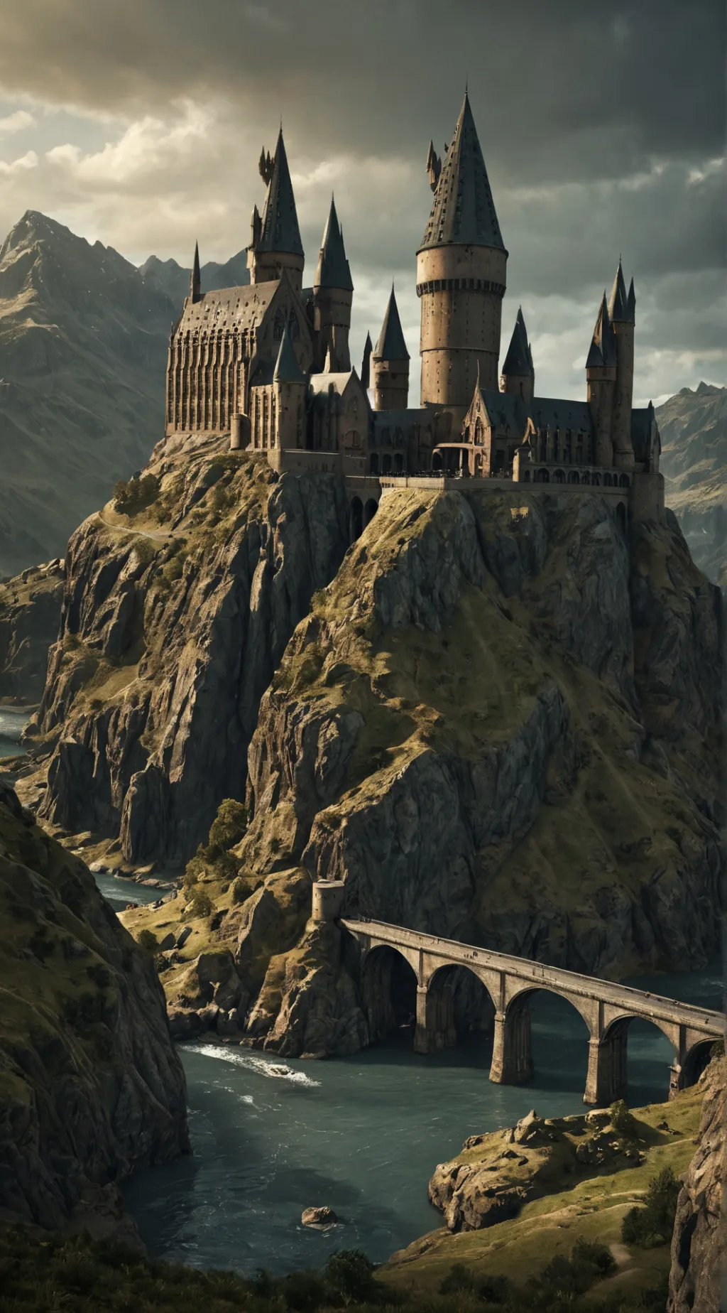 ai character: Mattheo and Draco. background