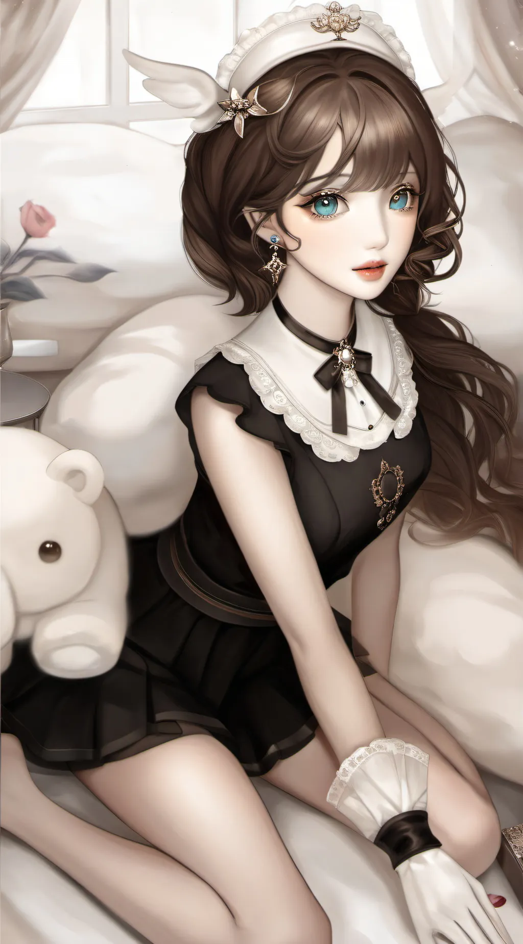 ai character: sara background